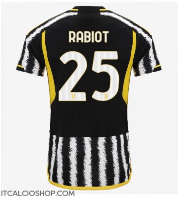 Juventus Adrien Rabiot #25 Prima Maglia 2023-24 Manica Corta